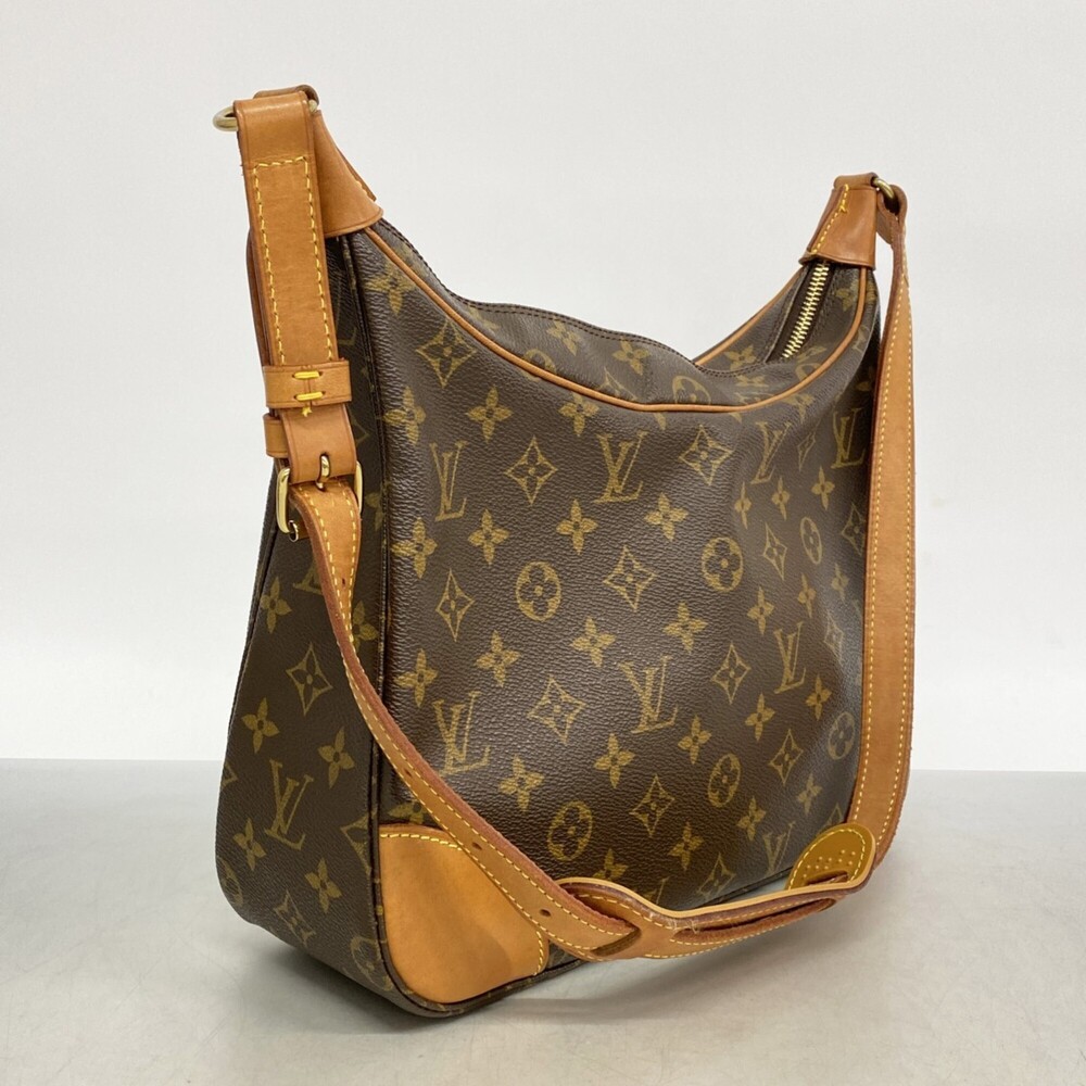 LOUIS VUITTON Brown Monogram Boulogne 30 Shoulder Bag - Picture 2 of 10